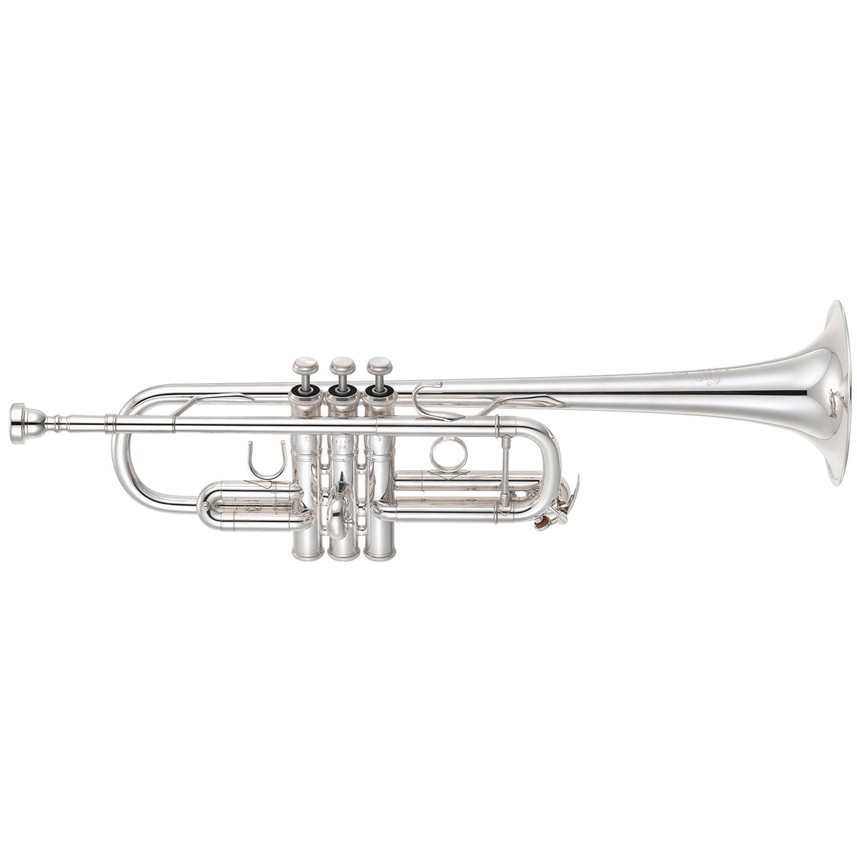Yamaha Xeno Artist Model "BR NY" C Trumpet, Silver Plate YM Taper Bell