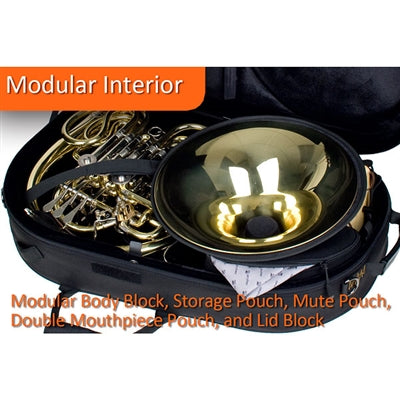 Protec PB316SBDLX French Horn Screw Bell PROPAC Case – Deluxe