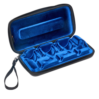 Protec BM215 Trombone Mouthpiece Case - Micro Zip, 6-Piece Black
