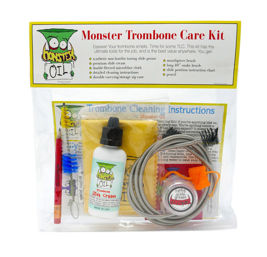 Monster Oil Trombone Care and Cleaning Kit