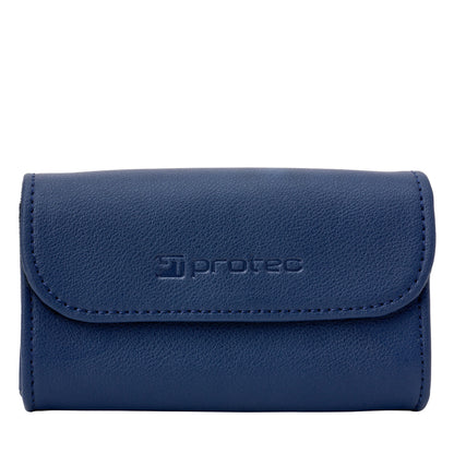 Protec French Horn Mouthpiece Pouch - INGO, 4-Piece Navy Blue