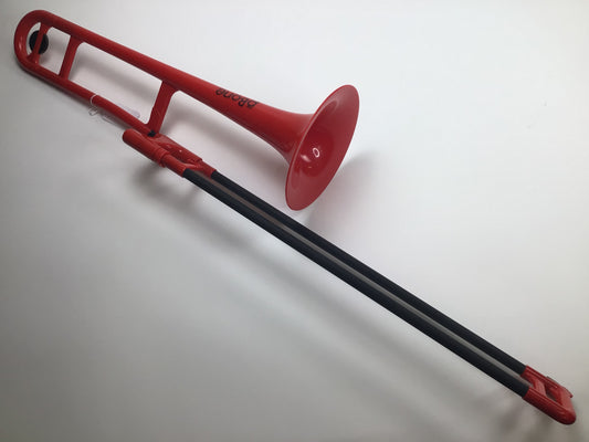 Used pBone Red Bb Tenor Trombone - Signed By Joseph Alessi! [894]