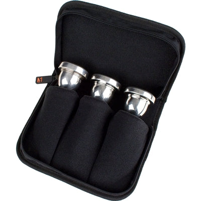Protec A212ZIP Tuba Mouthpiece Pouch–3 Piece (Nylon) with Zipper