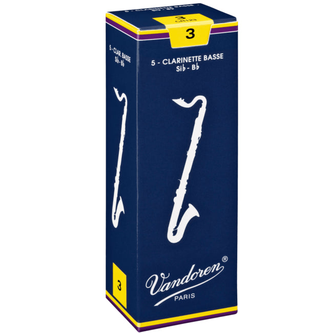 Vandoren Bass Clarinet Traditional Reeds 1