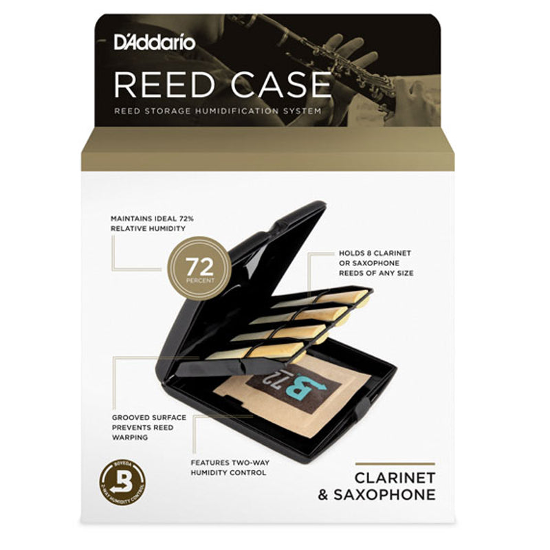 D'Addario Single Reed Storage Case - Clarinet & Saxophone