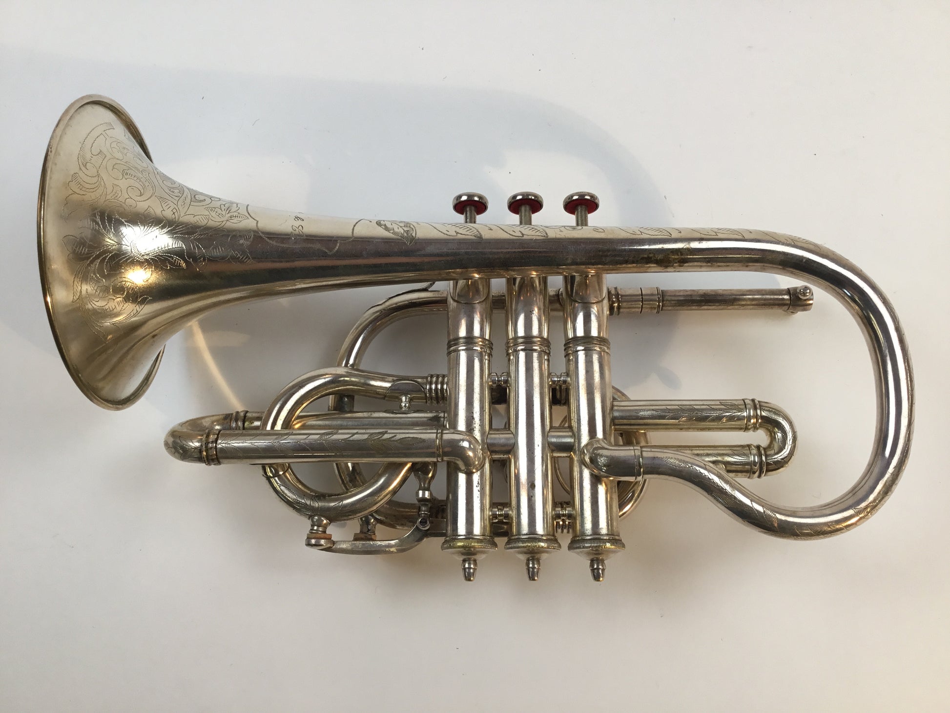 Used Marceau Antique Bb Cornet Kaderabek Collection (20827)