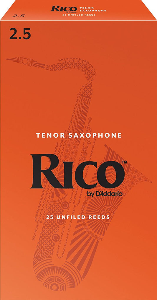 Rico Tenor Saxophone Reeds Pack of 25 1.5