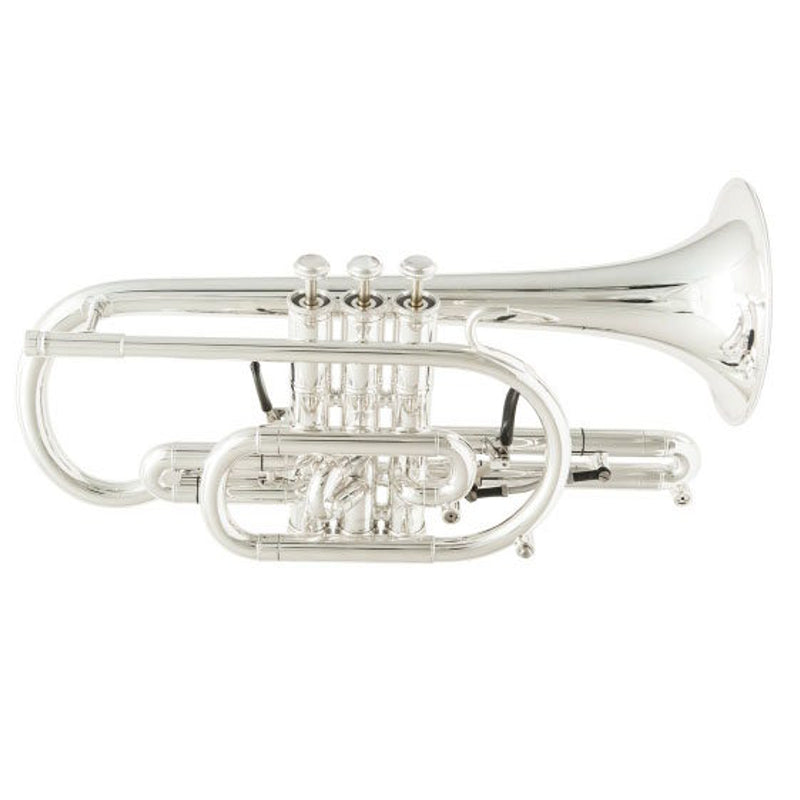 Getzen 3850 Bb Cornet Silver Plate