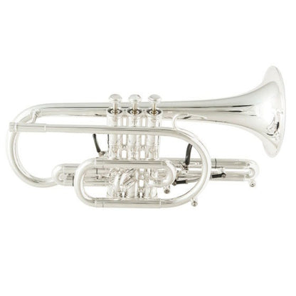 Getzen 3850 Bb Cornet Silver Plate