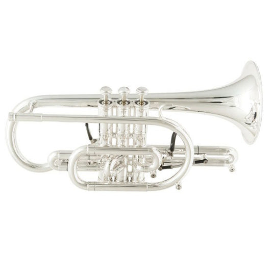 Getzen 3850 Bb Cornet Silver Plate