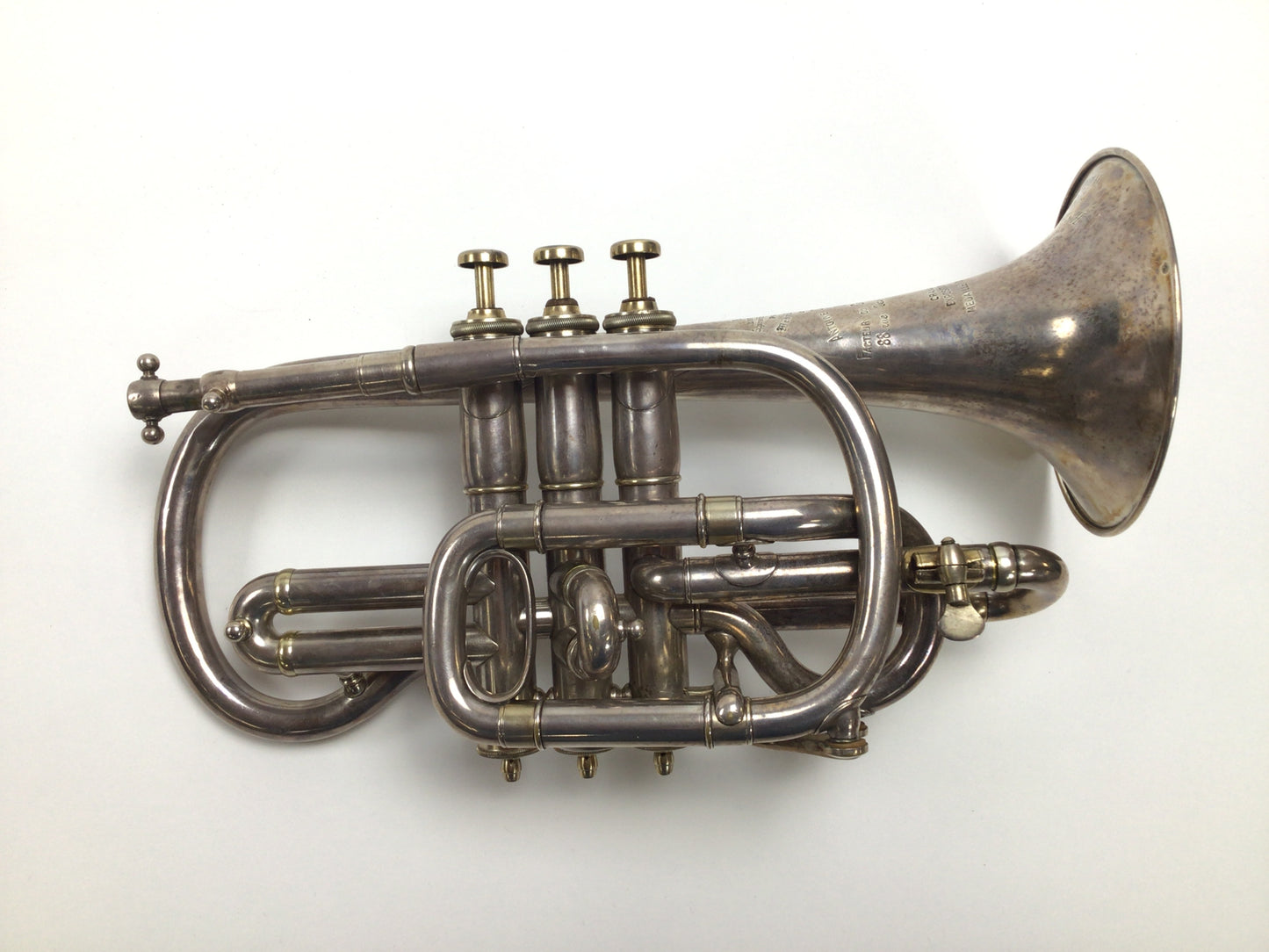 Used Courtois & Mille Bb Cornet (SN: 17674)
