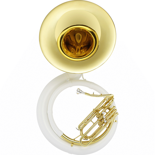Jupiter JSP1010 BBb Fiberglass Sousaphone Lacquer Bell/ Valve