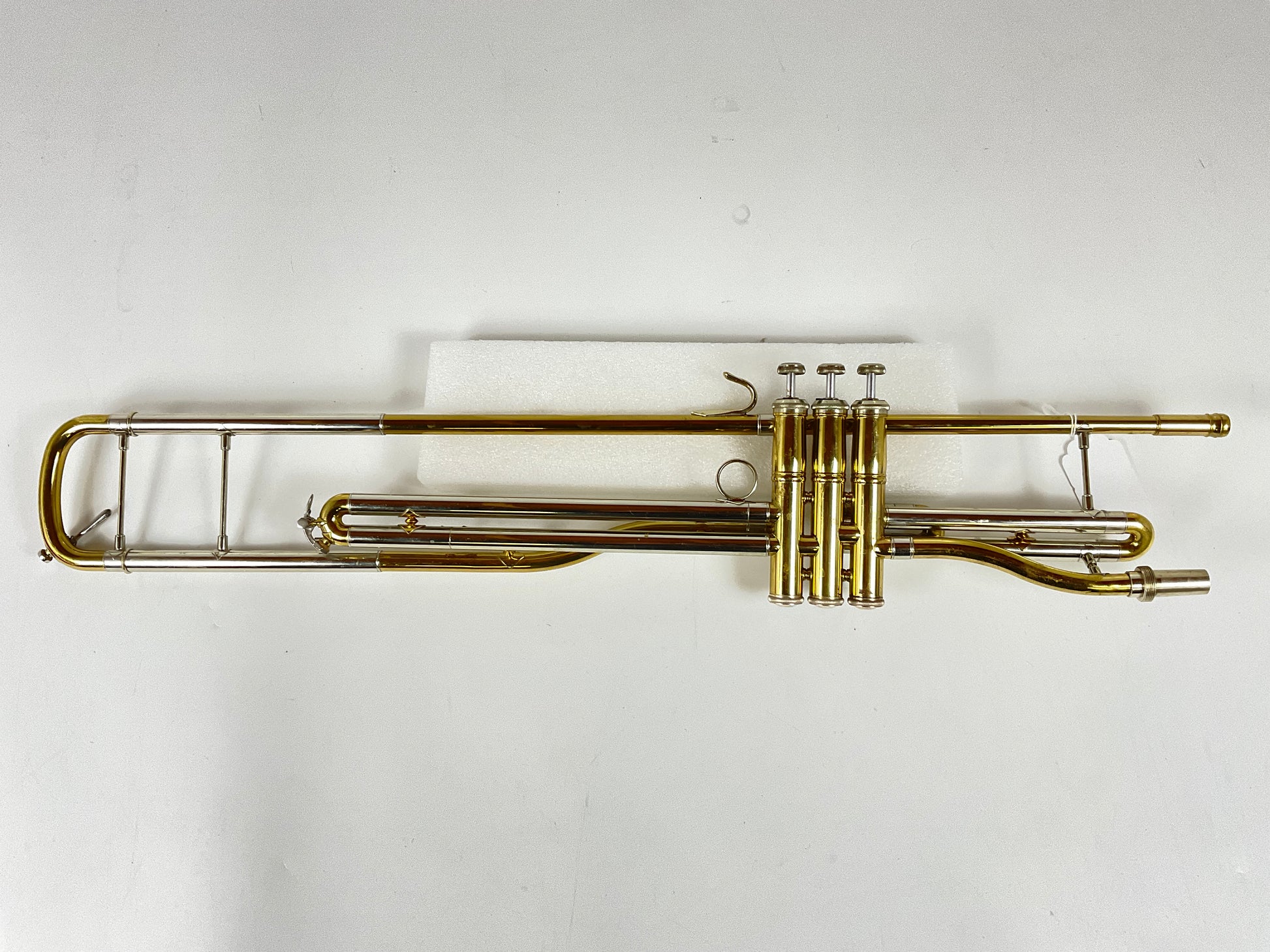 Used Bach Trombone Valve Section (SN: 215504)