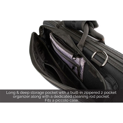 Protec PB308 Flute Slimline Pro Pac Case Black