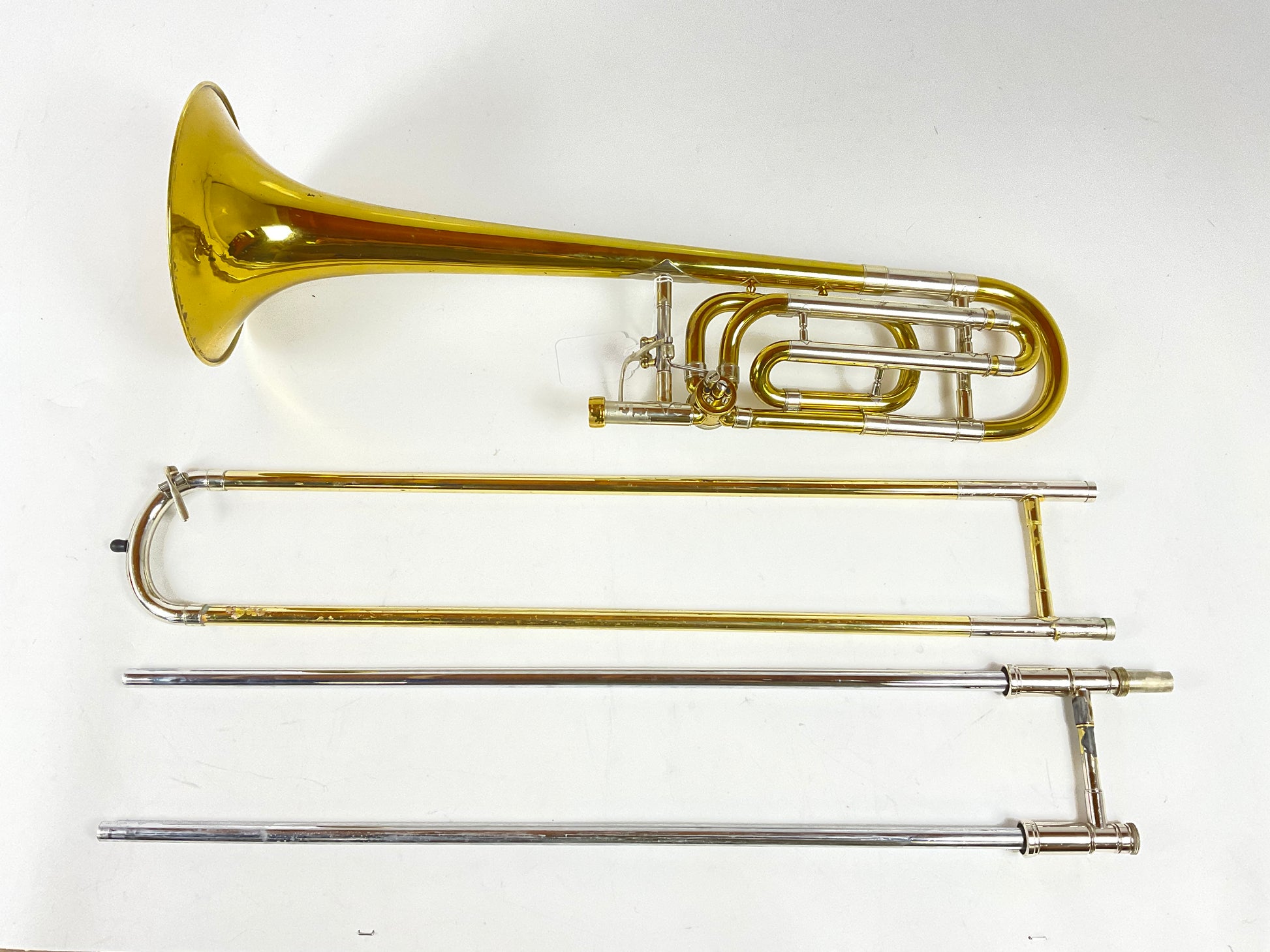 Used Bach 36B/Edwards Slide Bb/F Tenor Trombone [42170]